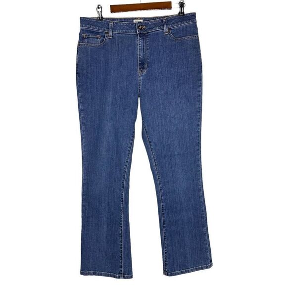 L.L. Bean Classic Fit Jeans size 14 - Picture 1 of 9